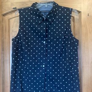 Tommy Hilfiger sleeveless cotton blouse